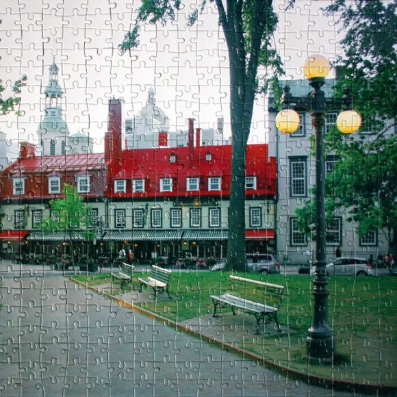 Quebec City, 550 piece puzzle, Danawares - Picture 3 of 4